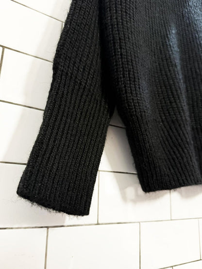 calvin klein oversized mock neck knit sweater - good market thrift store