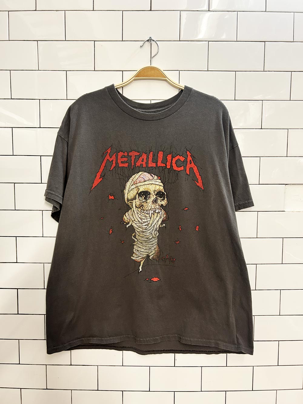 metallica one landmine tee