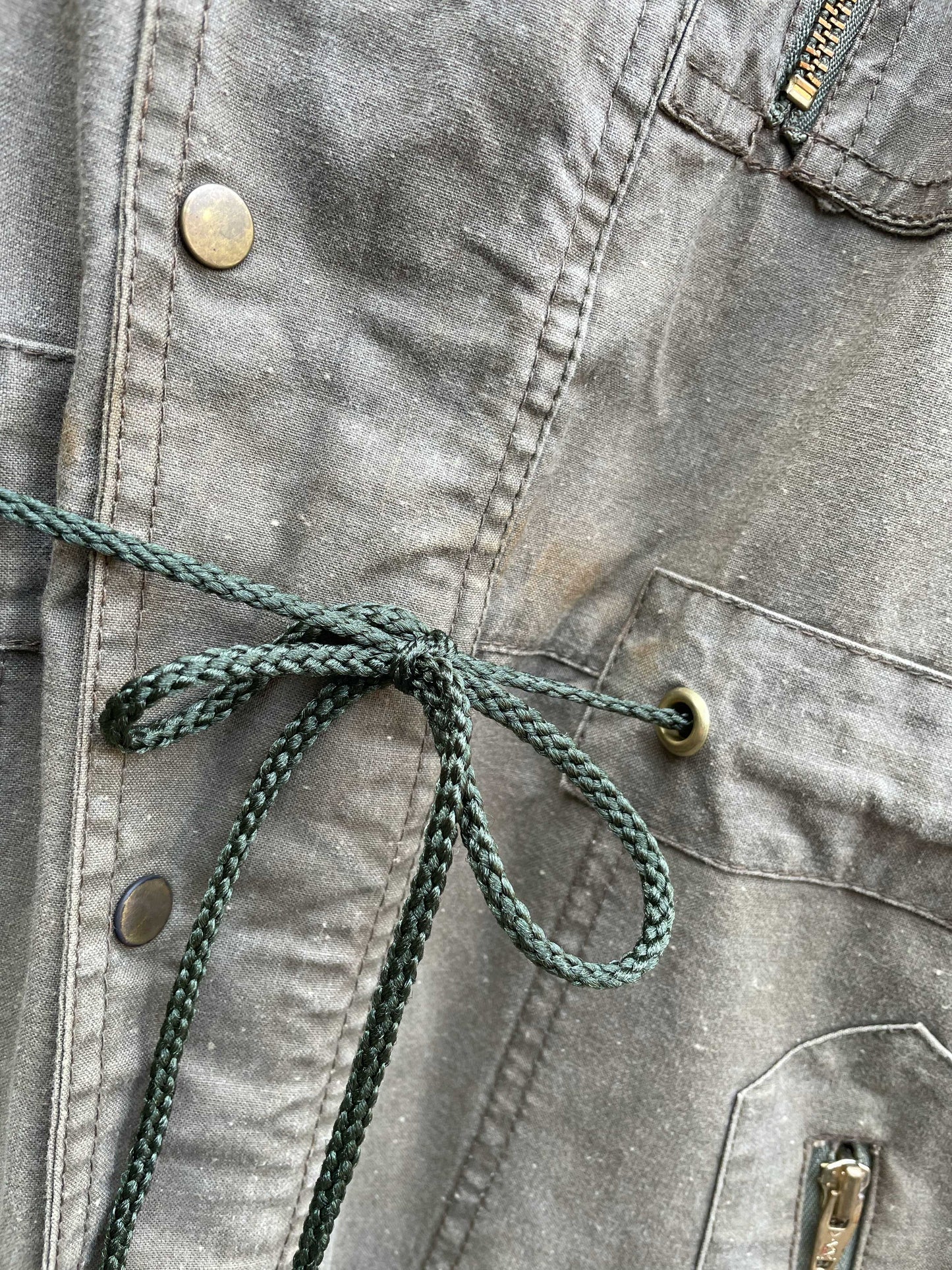 vintage le chateau garage utility jumpsuit