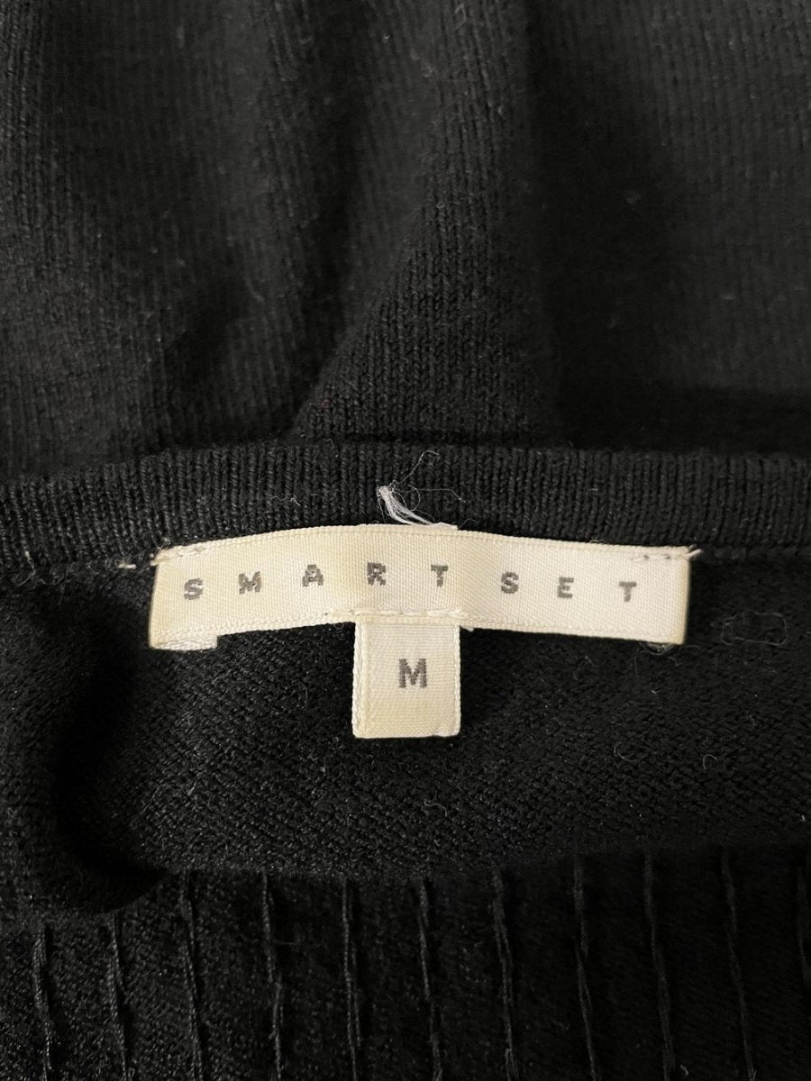 y2k smart set sequin knit halter top - good market thrift store