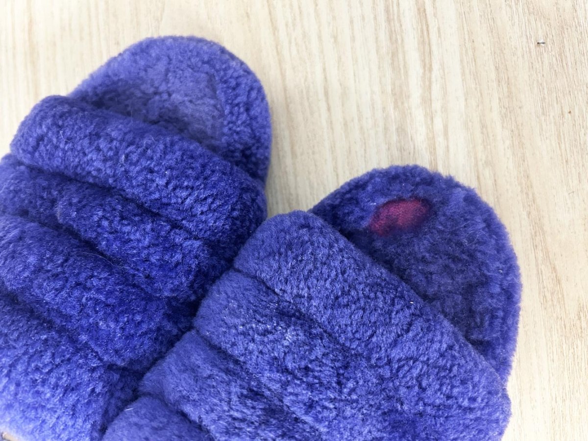ugg fluff yeah sheepskin slide slippers - good market thrift store