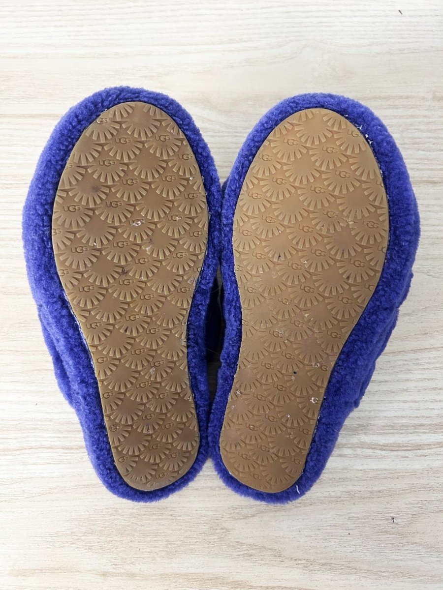 ugg fluff yeah sheepskin slide slippers - good market thrift store