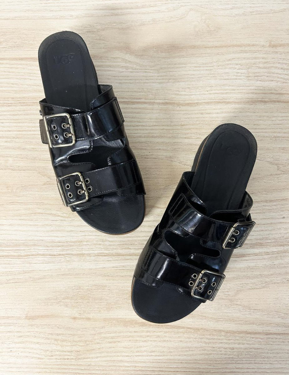 ugg cammie patent leather slide - good market thrift store