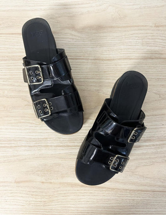 ugg cammie patent leather slide - good market thrift store