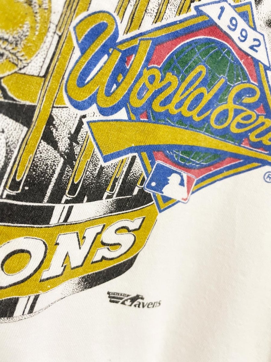 vintage blue jays 1992 world series champs tee | ravens - good market thrift store