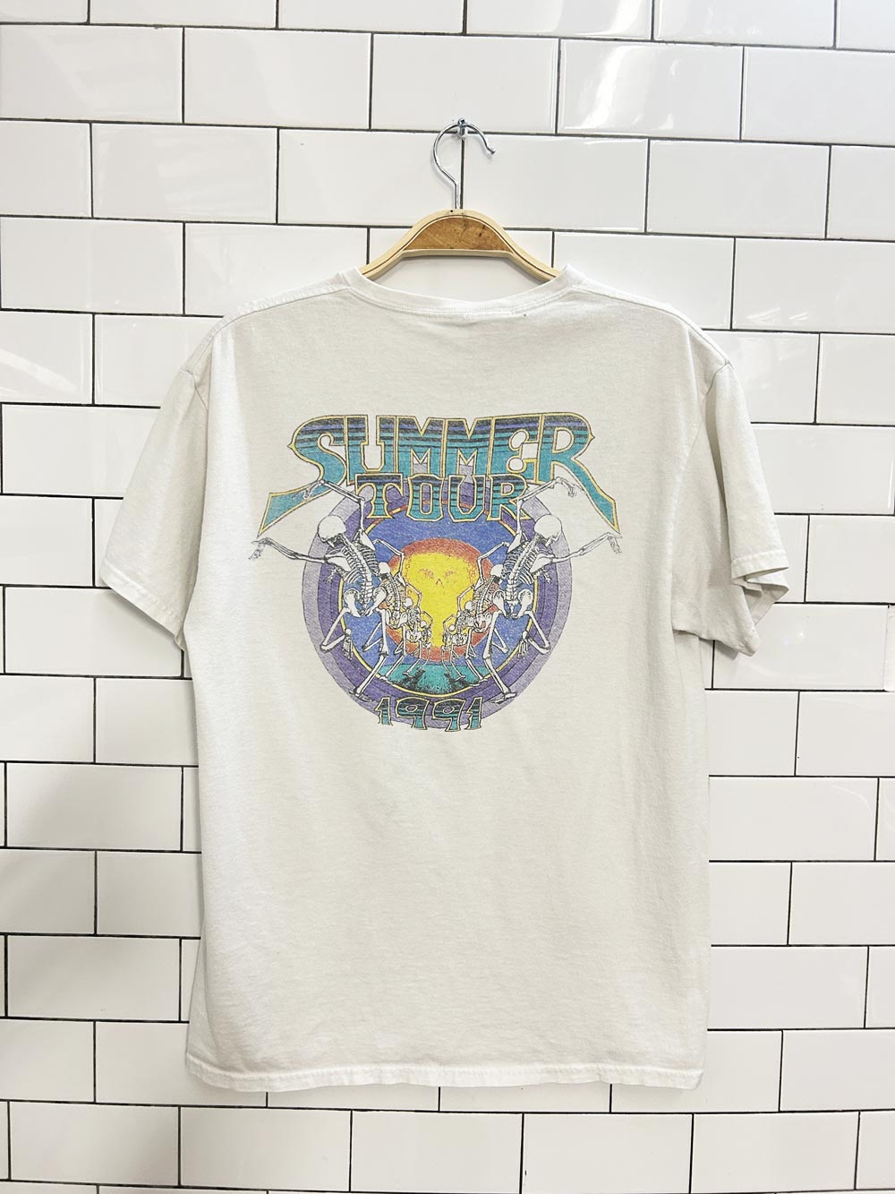 junk food grateful dead 1994 summer tour reprint tee