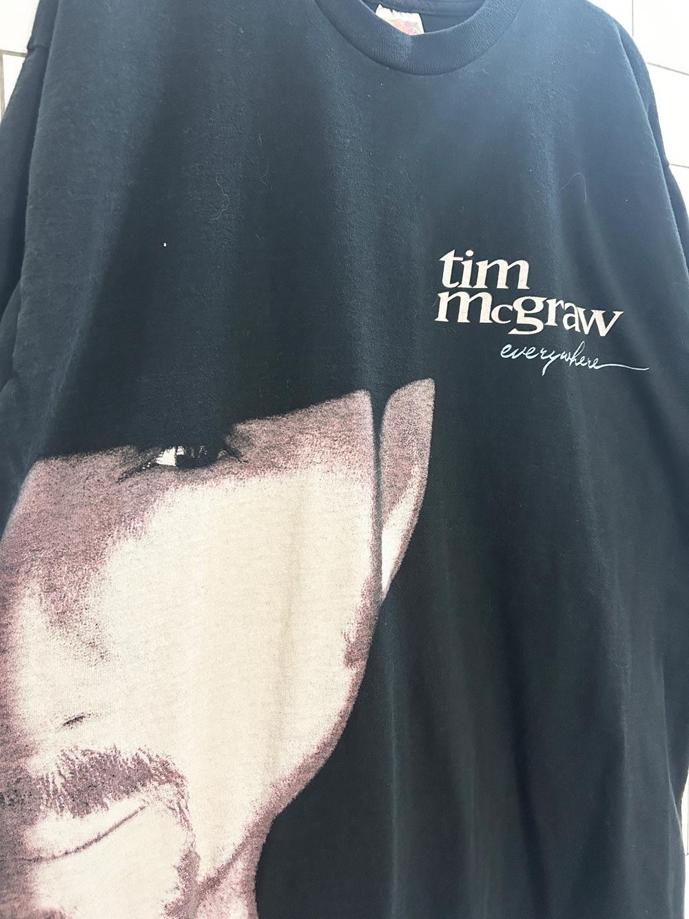 vintage 1997 tim mcgraw everywhere tee