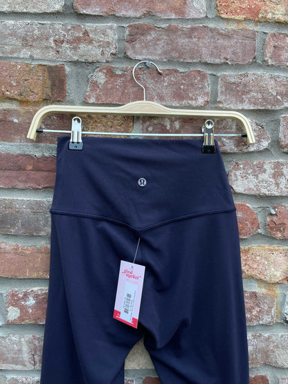 lululemon align crop nulu deep indigo