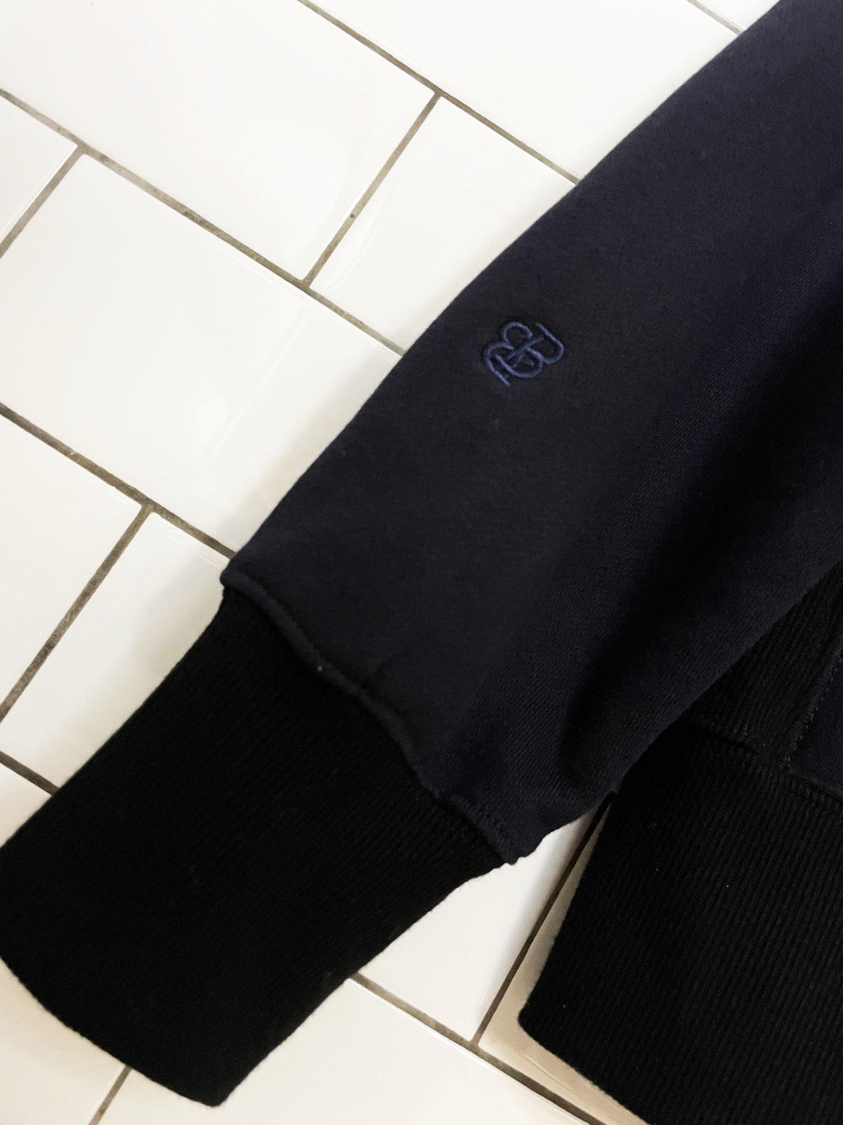 champion x beams boy two-tone fleece bomber jacket
