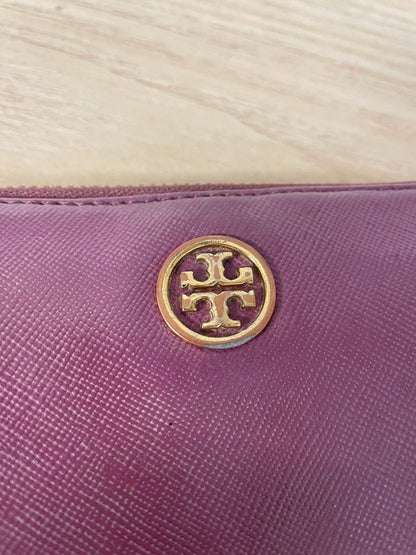 tory burch robinson continental zip around wallet - good market thrift store