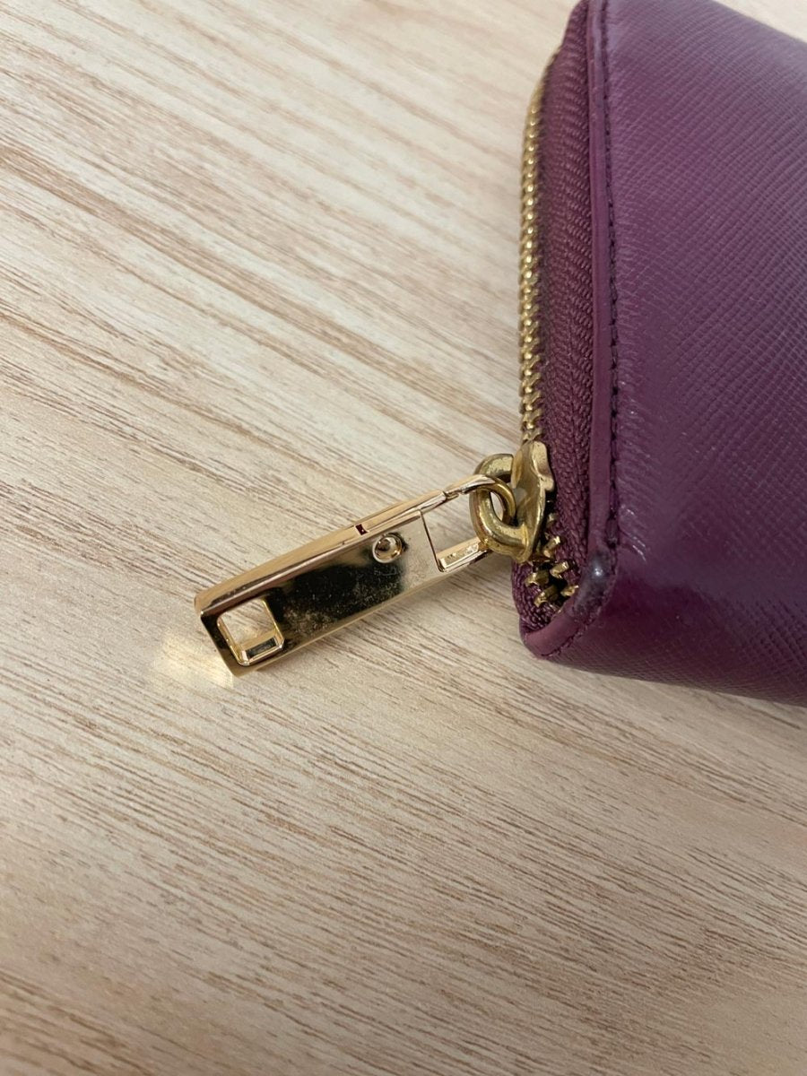 tory burch robinson continental zip around wallet - good market thrift store