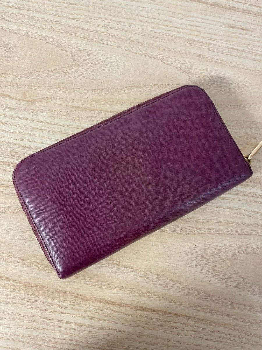 tory burch robinson continental zip around wallet - good market thrift store