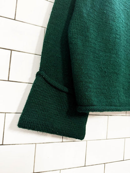 by anthropologie mock neck wide sleeve knit sweater - good market thrift store