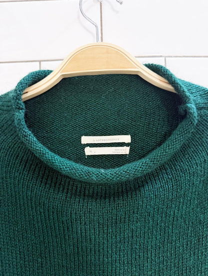 by anthropologie mock neck wide sleeve knit sweater - good market thrift store
