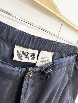 vintage 90s windriver drawstring utility shorts - good market thrift store
