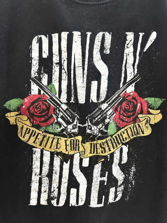 guns n' roses appetite for destruction cropped tee
