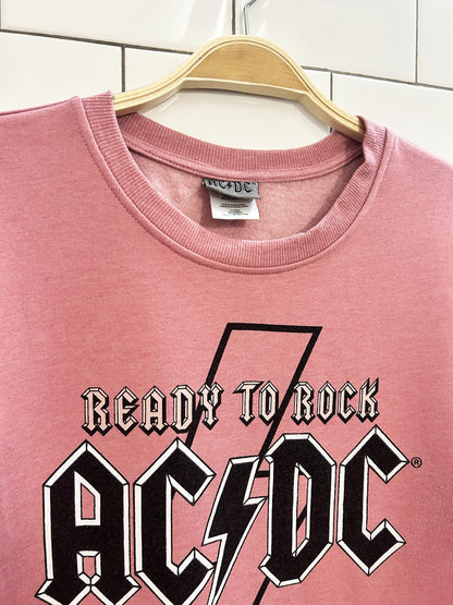 acdc ready to rock crewneck