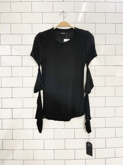 nwt michael lauren LA ribbed long sleeve top - good market thrift store