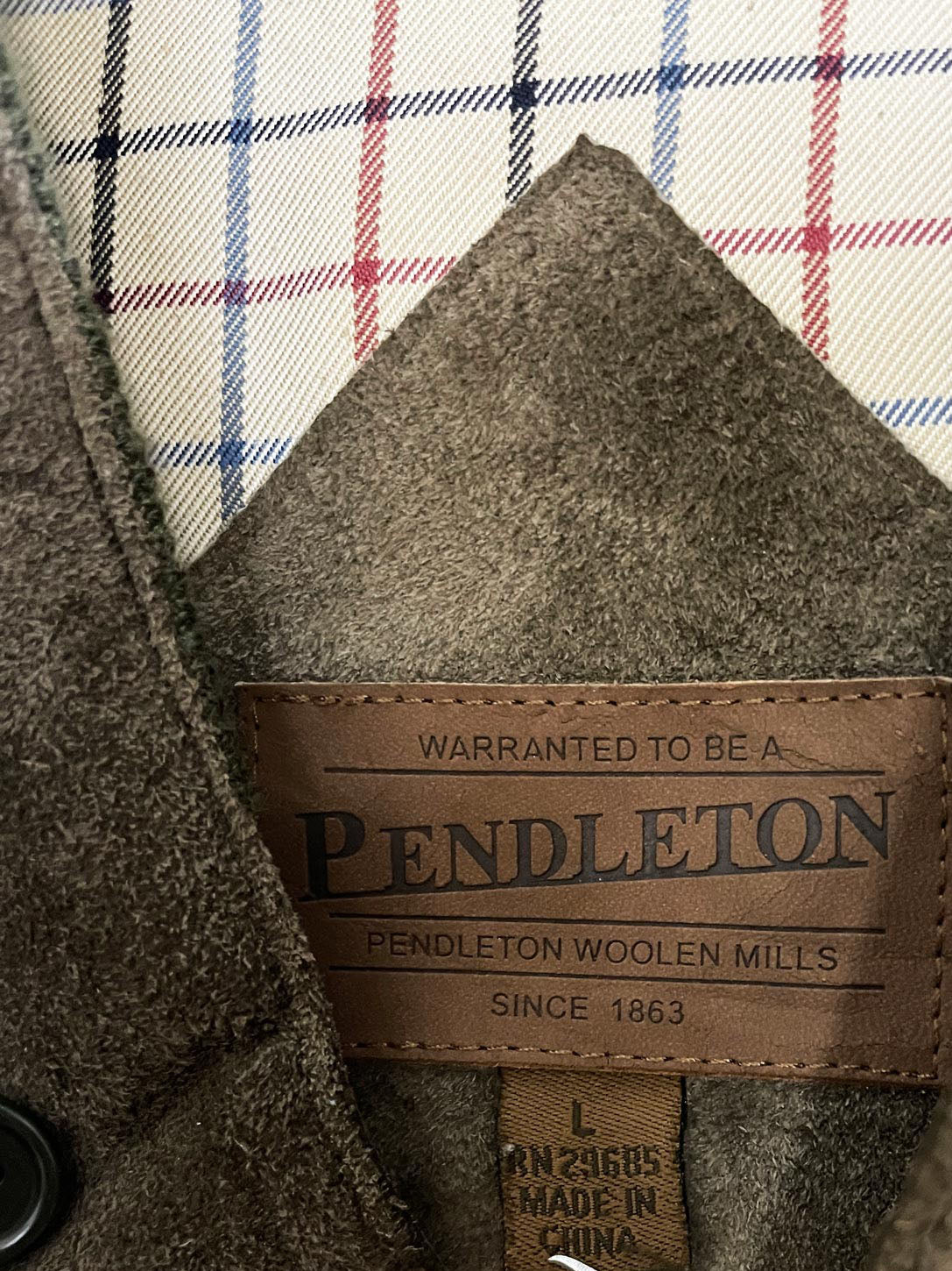 pendleton soft suede relaxed bomber jacket | leather