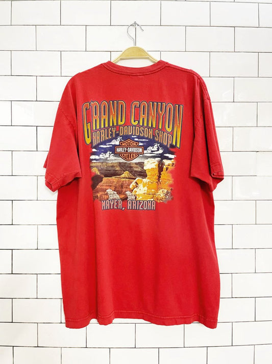 vintage 00s harley davidson grand canyon tee - good market thrift store