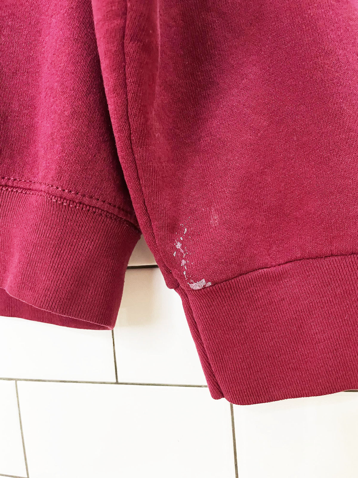 vintage 90s new york spellout faded sweatshirt