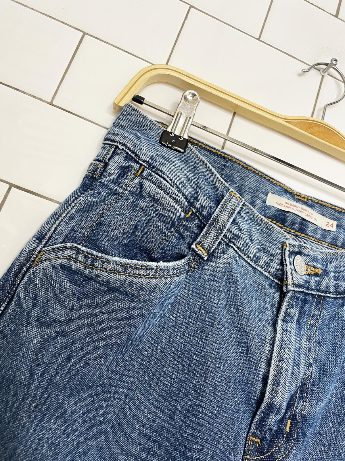 levi's 94 baggy wide leg jeans