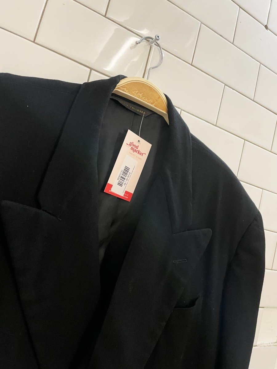 vintage donna karan union made hand tailored double breasted blazer - good market thrift store