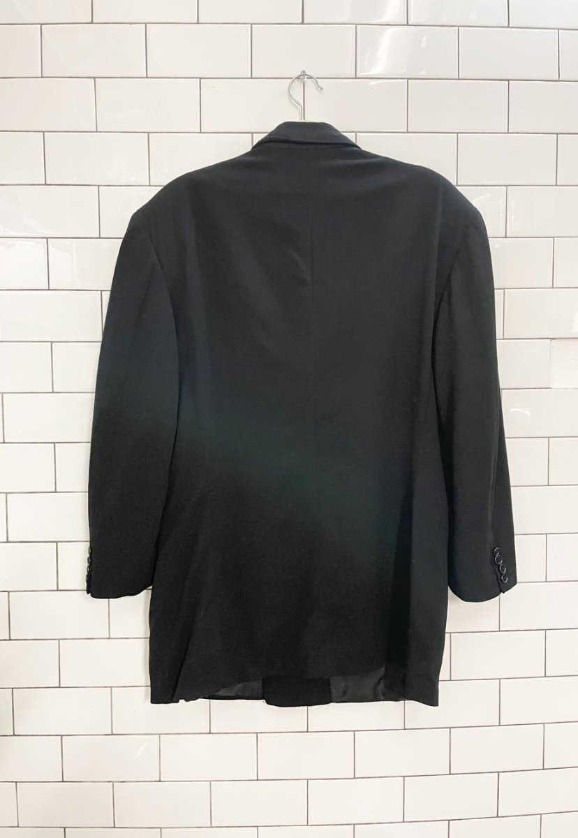 vintage donna karan union made hand tailored double breasted blazer - good market thrift store
