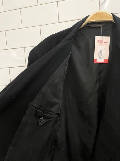 vintage donna karan union made hand tailored double breasted blazer - good market thrift store