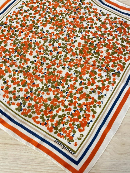 vintage 60s jakymar italy poly scarf - good market thrift store