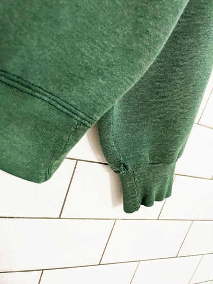 vintage 90s fila leatherette logo sweatshirt | made in Italy - good market thrift store