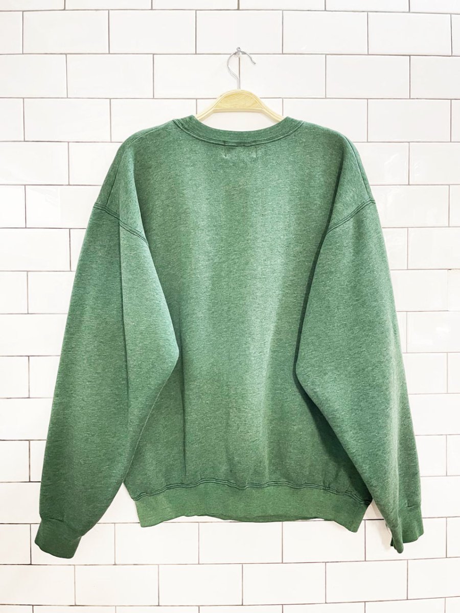 vintage 90s fila leatherette logo sweatshirt | made in Italy - good market thrift store