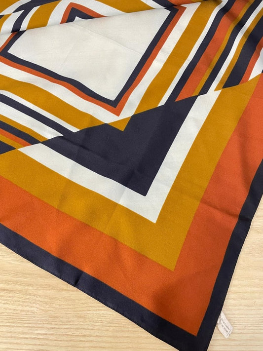 vintage made in italy geo poly scarf - good market thrift store