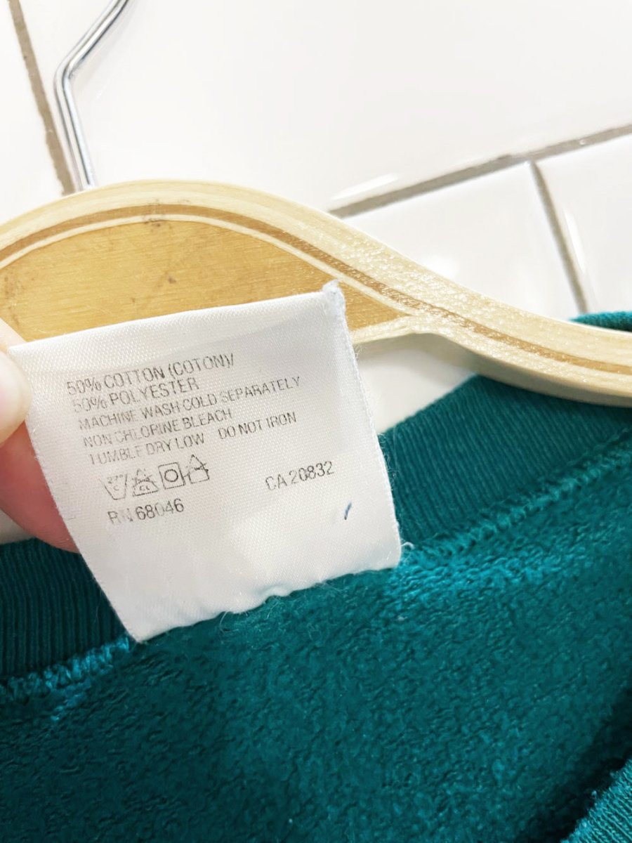 vintage 90s buffalo house script sweatshirt | tultex - good market thrift store