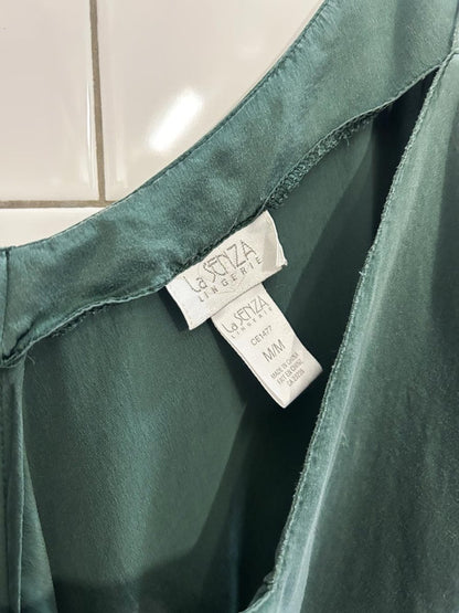 la senza 100% silk lingerie chiffon pleat slip dress - good market thrift store
