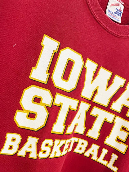 vintage 90s iowa state basketball collegiate sweatshirt | made in USA | jerzees - good market thrift store