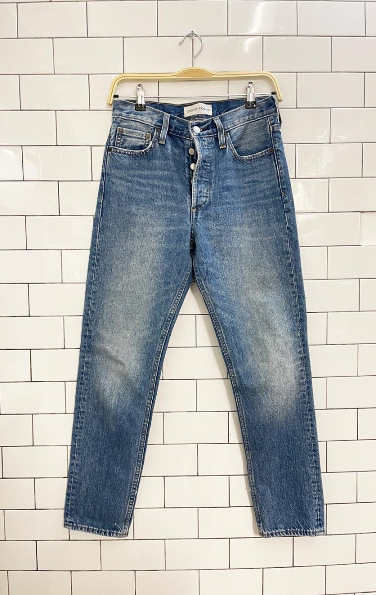 denim forum the ex boyfriend button fly jean - good market thrift store