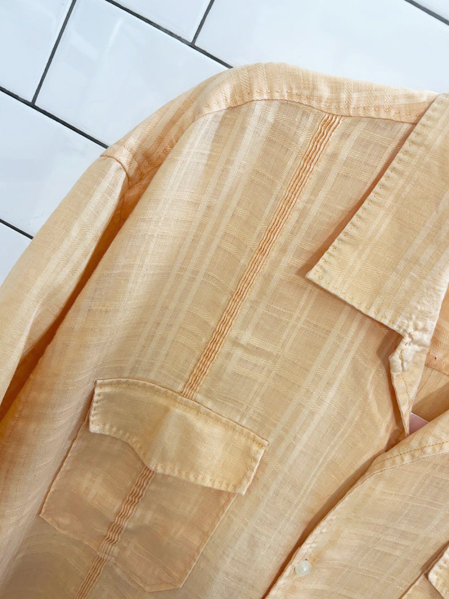 tommy bahama linen short sleeve resort shirt - good market thrift store