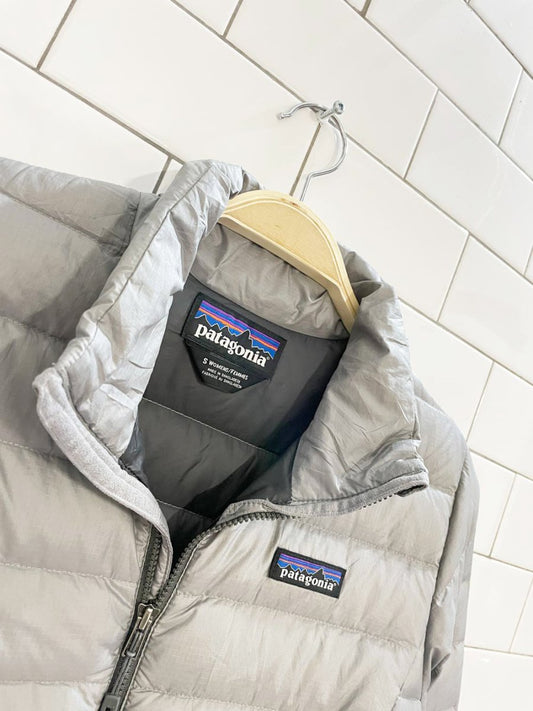 patagonia down sweater | full zip puffer jacket - good market thrift store