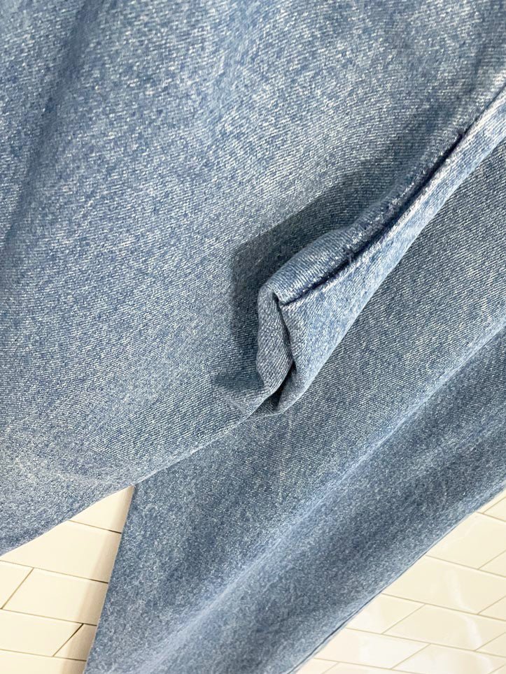 vintage 80s cherokee basque waist pleated high rise jeans | made in USA - good market thrift store