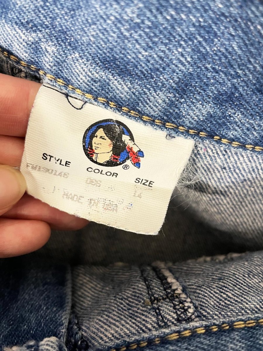 vintage 80s cherokee basque waist pleated high rise jeans | made in USA - good market thrift store