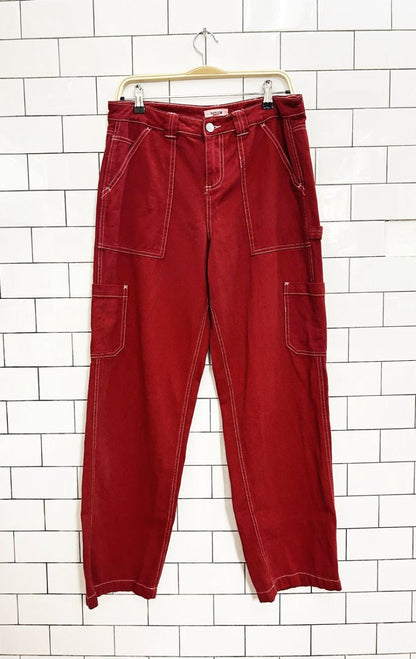 garage baggy leg carpenter pants - good market thrift store