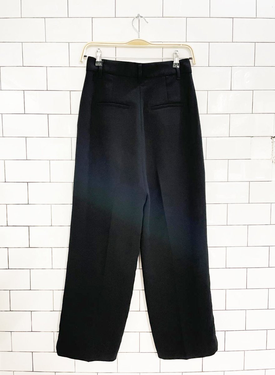 wilfred effortless pleated wide leg trouser | aritzia - good market thrift store