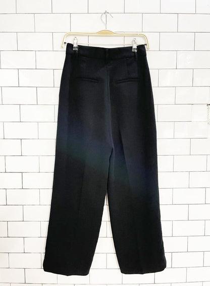 wilfred effortless pleated wide leg trouser | aritzia - good market thrift store