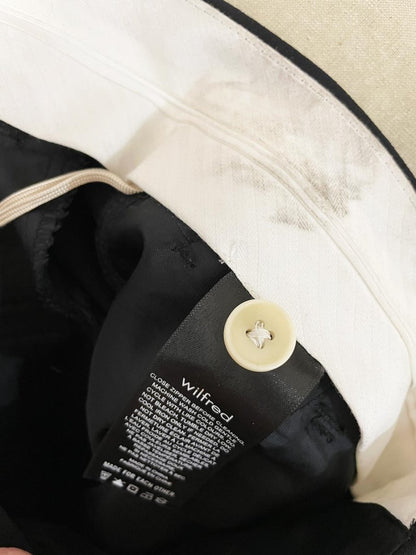 wilfred effortless pleated wide leg trouser | aritzia - good market thrift store