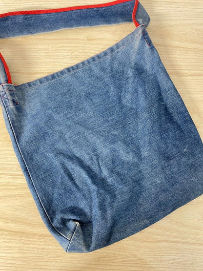santropol roulant denim tote bag - good market thrift store
