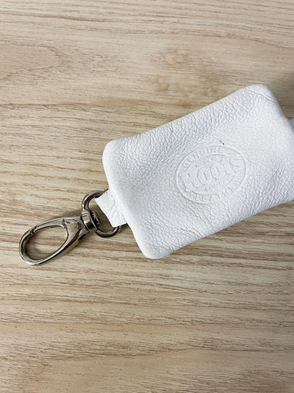 roots leather keychain zip wallet - good market thrift store