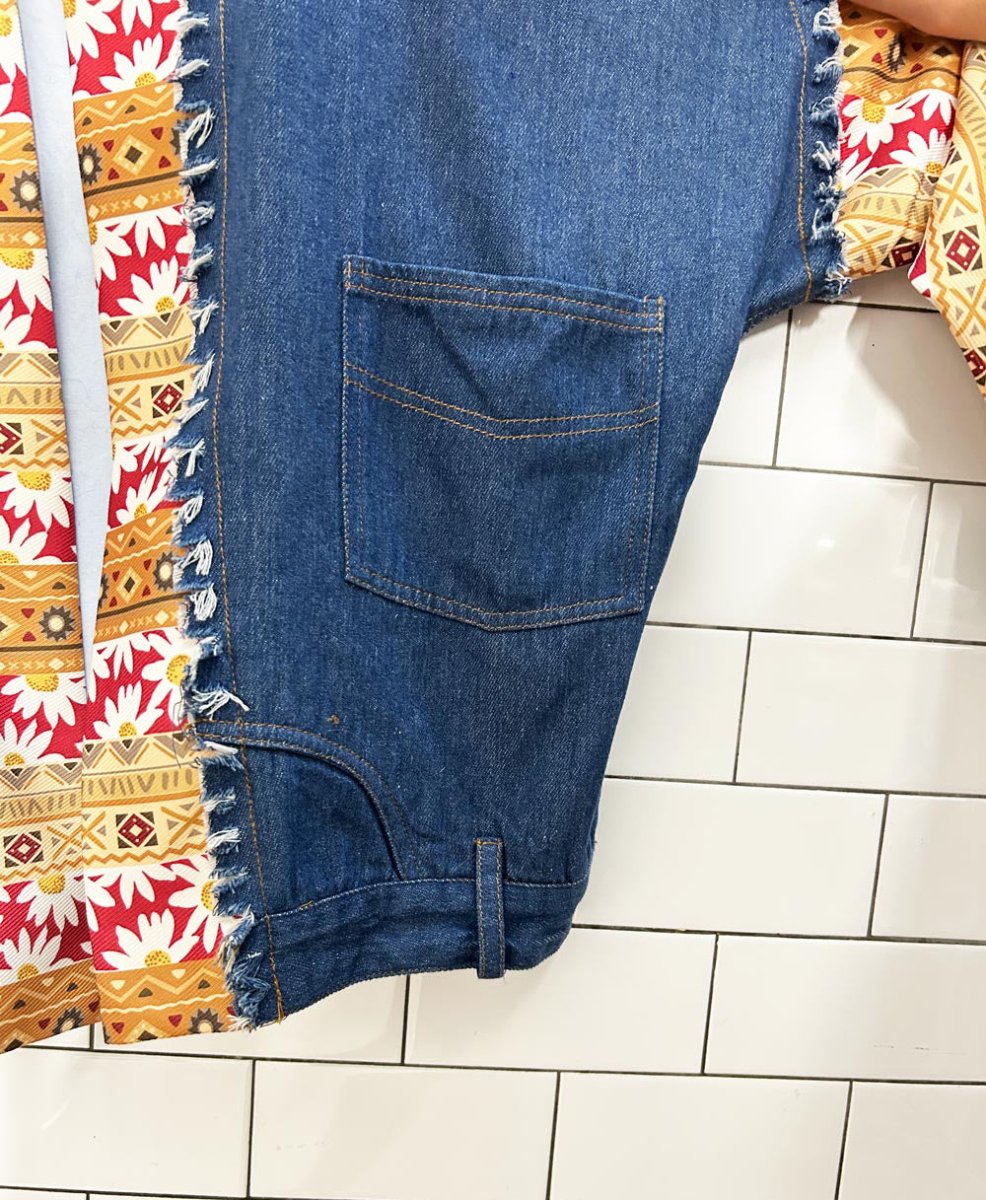 bodo room re - purposed dolmon sleeve jacket - good market thrift store