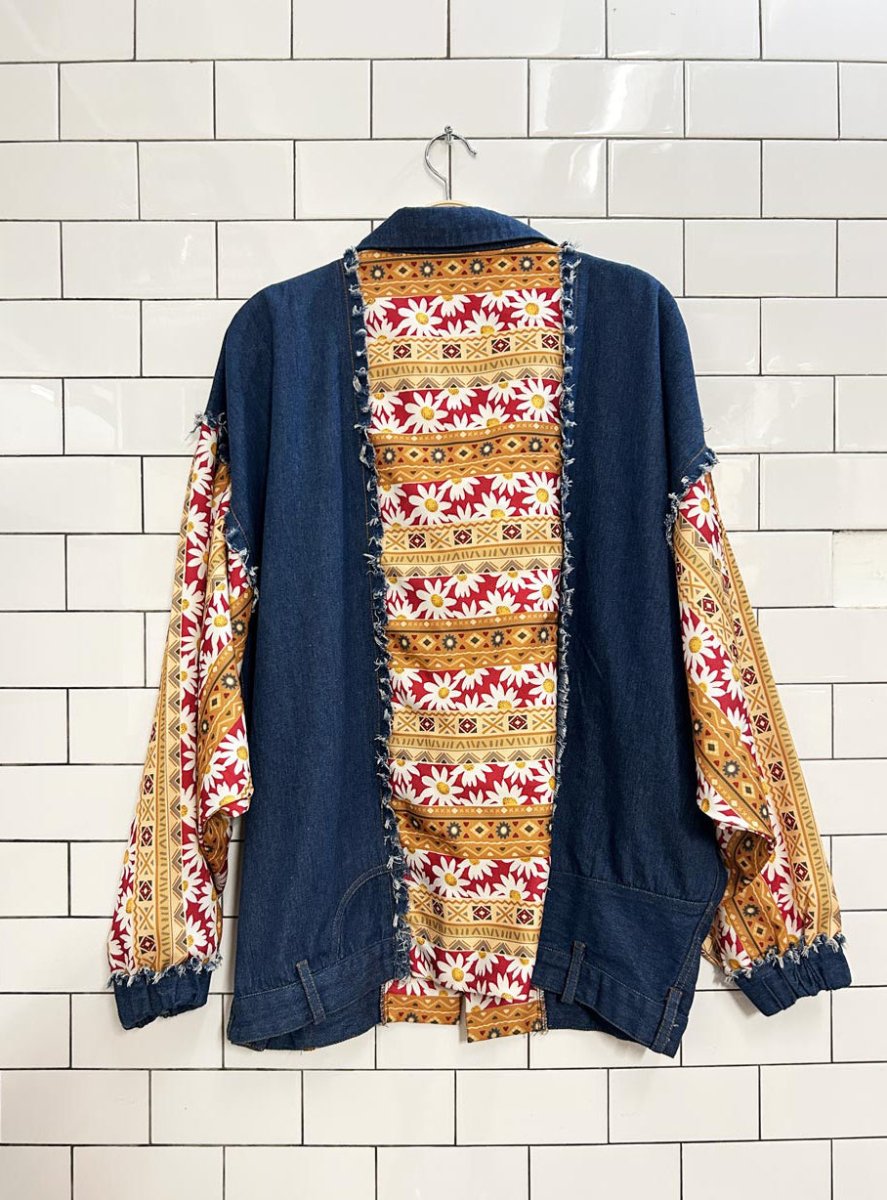bodo room re - purposed dolmon sleeve jacket - good market thrift store