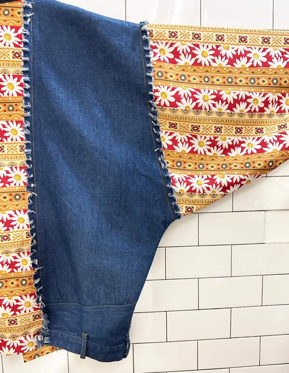 bodo room re - purposed dolmon sleeve jacket - good market thrift store